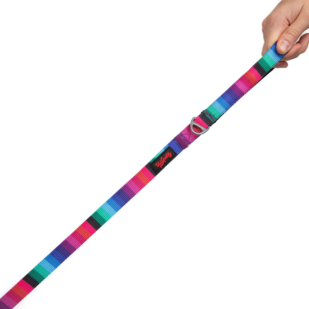 Lesă pentru câini, Paws &amp; Whiskers, Wave Small, Poliester, Multicolor - imagine 3